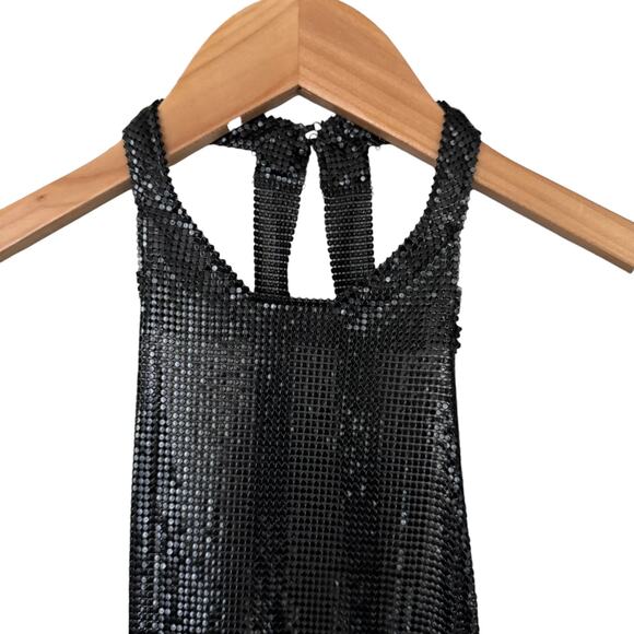 Fannie Schiavoni Alicia Mini Dress Black Size‎ Small - Picture 6 of 12